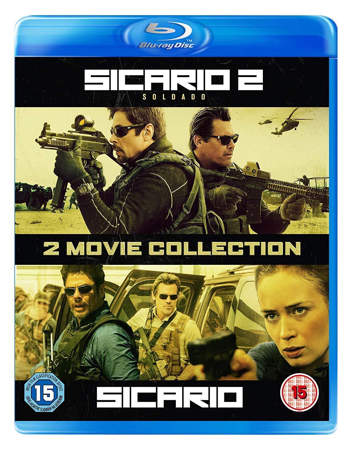 Sicario / Sicario 2: Soldado - 2 Movie Collection (Blu-ray) Benicio Del Toro