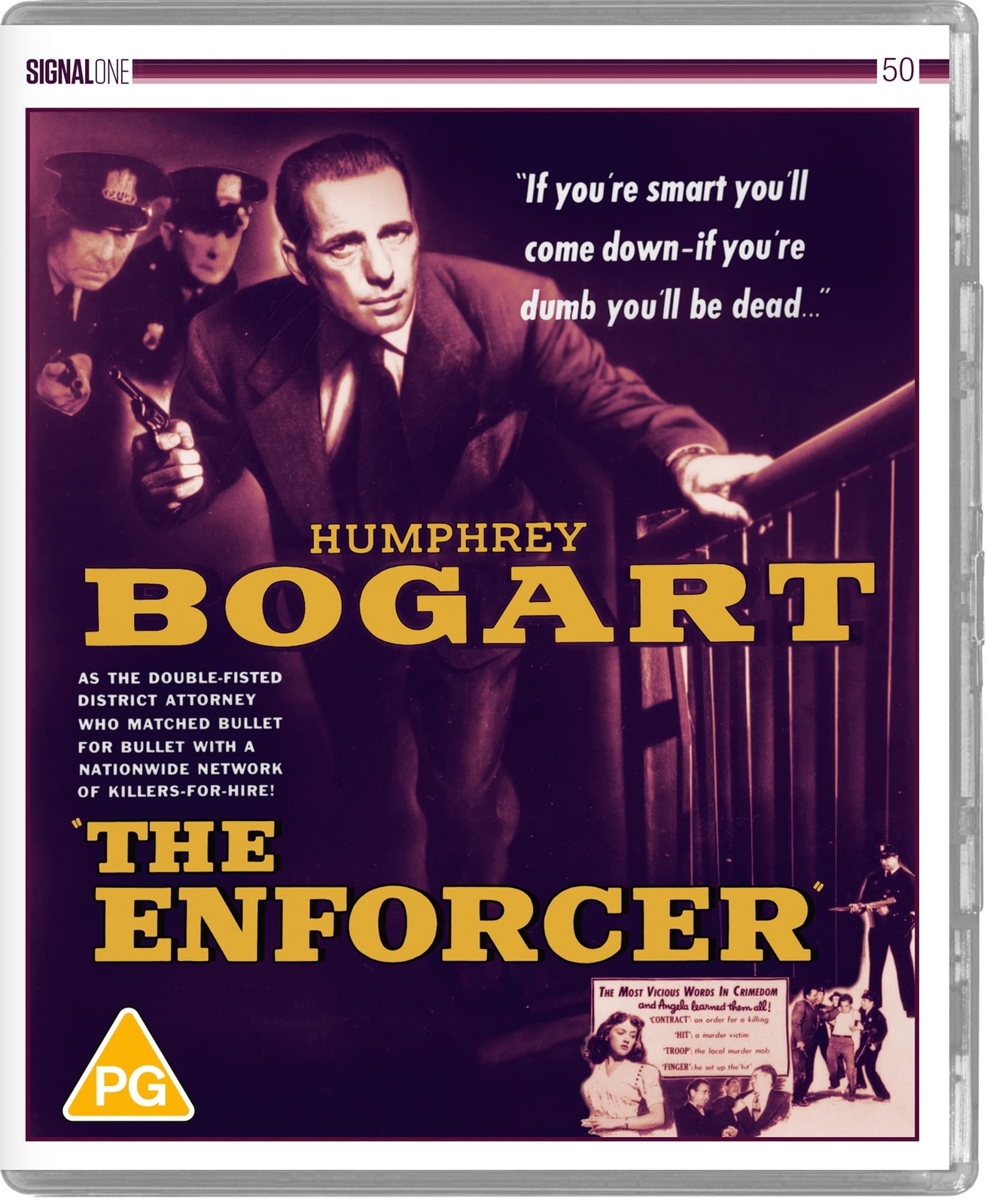 The Enforcer (Blu-ray) Humphrey Bogart Zero Mostel Ted de Corsia