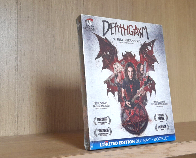 Jason Lei Howden _ DEATHGASM (2015 ) BLU RAY _ Edizione Italiana _ SIGILLATO