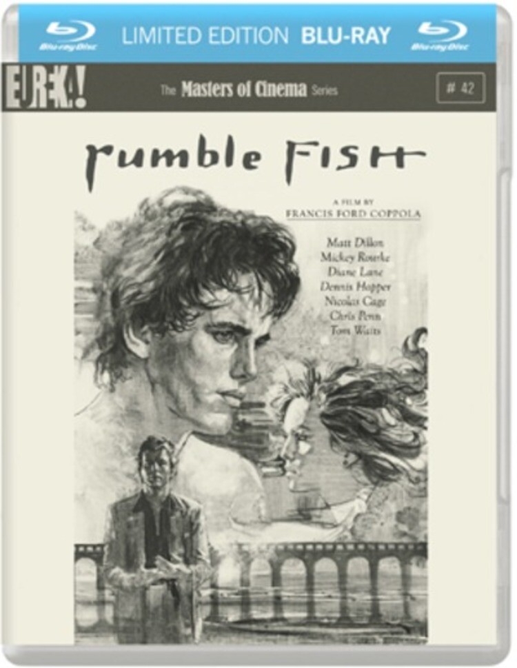 RUMBLE FISH (Masters of Cinema) (Blu-ray) Nicolas Cage Diana Scarwid Diane Lane