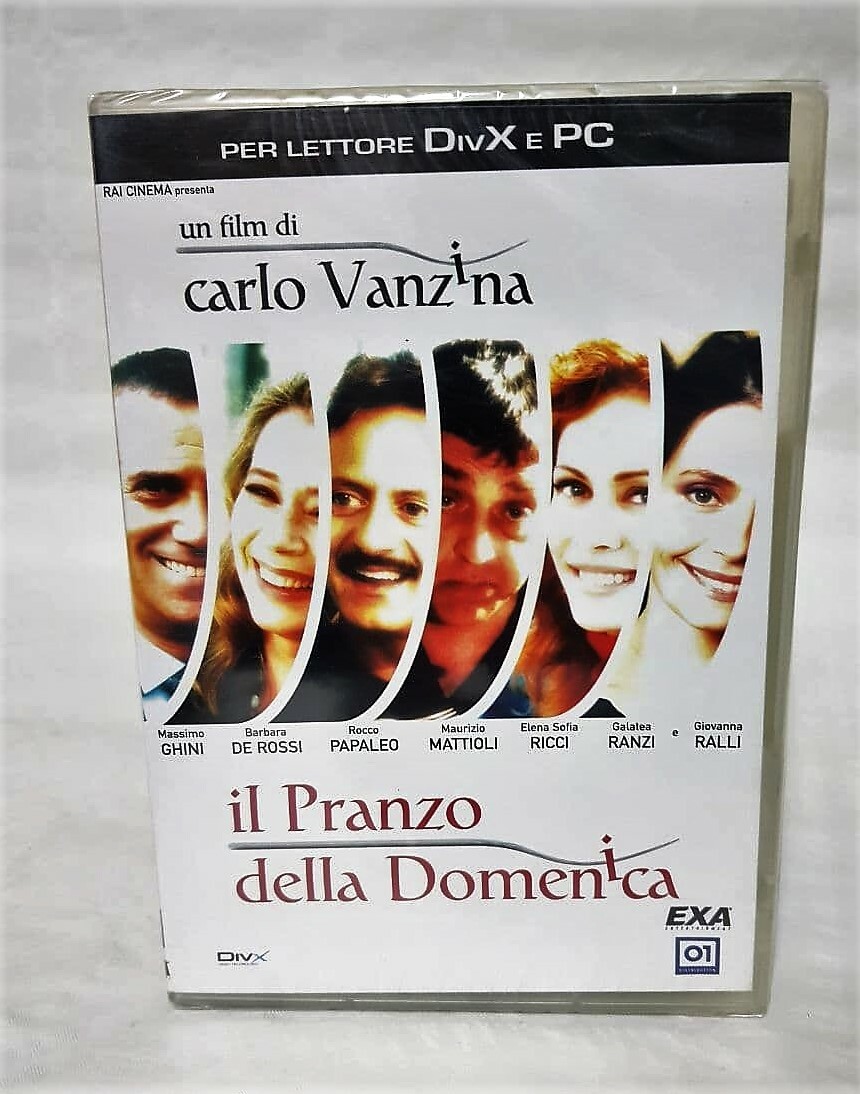 IL Pranzo della Domenica - PER LETTORI VIDEO DVD-DIVX E PC - NUOVO ORIGINALE