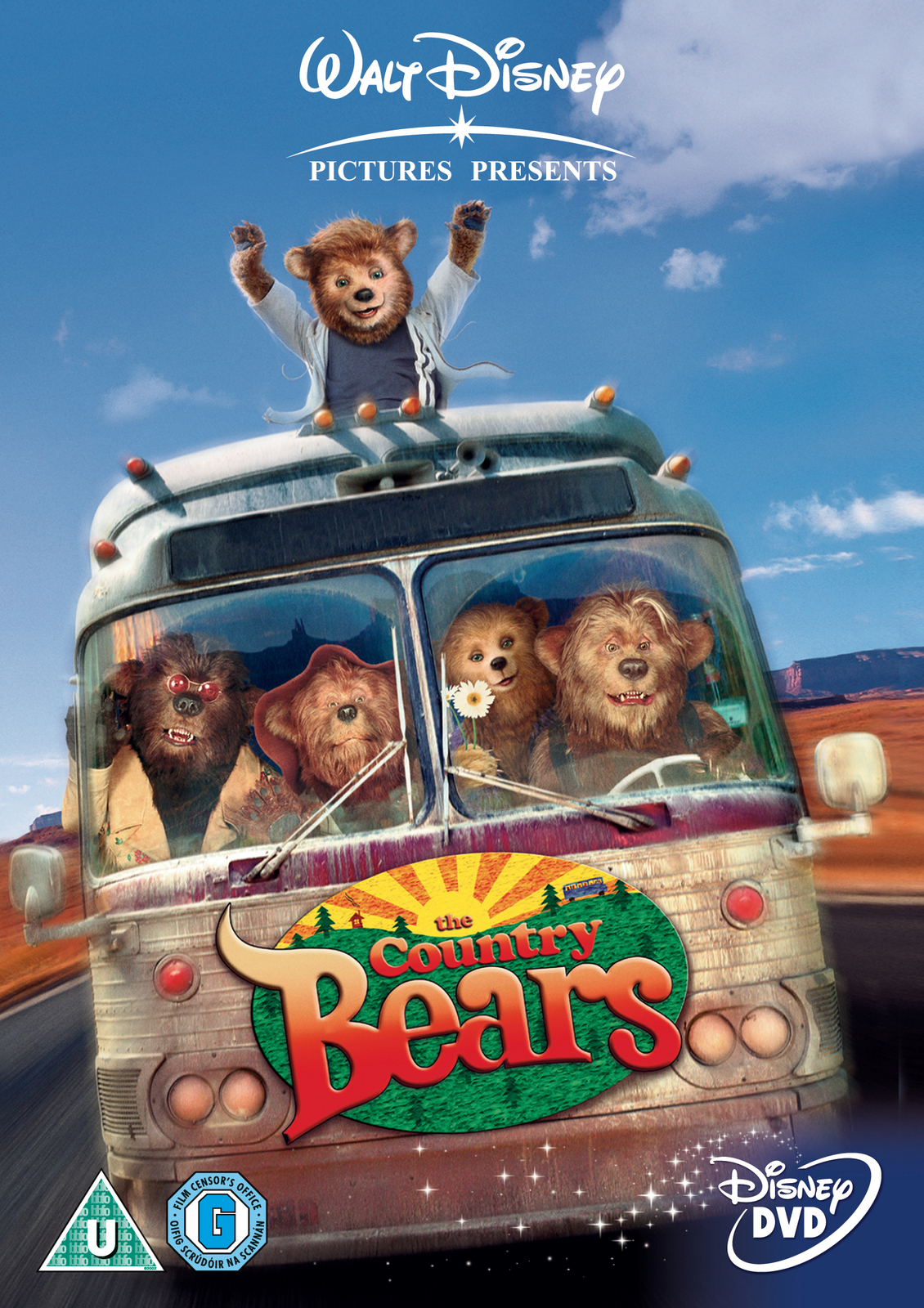 The Country Bears (DVD) Willie Nelson Queen Latifah Brian Setzer Elton John