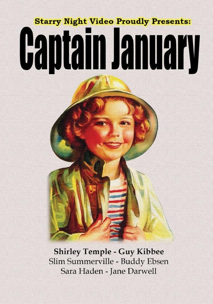 Captain January (DVD) Buddy Ebsen Guy Kibbee Shirley Temple Slim Summerville