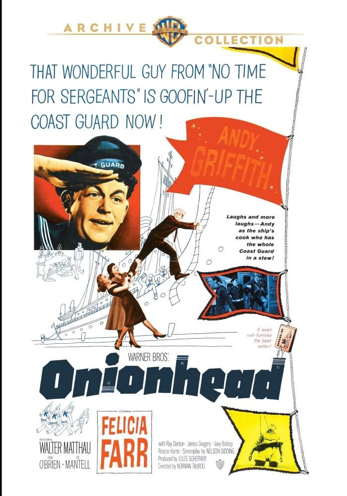 Onionhead (DVD) Andy Griffith Felicia Farr Walter Matthau