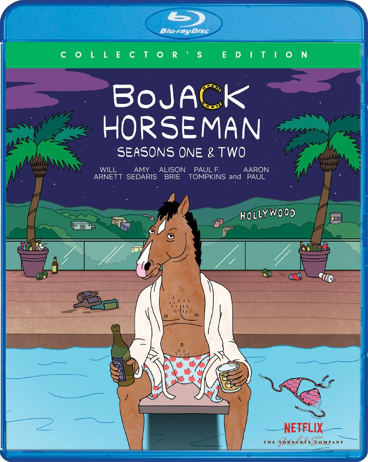 BoJack Horseman: Seasons One & Two (Blu-ray) Will Arnett Amy Sedaris Alison Brie