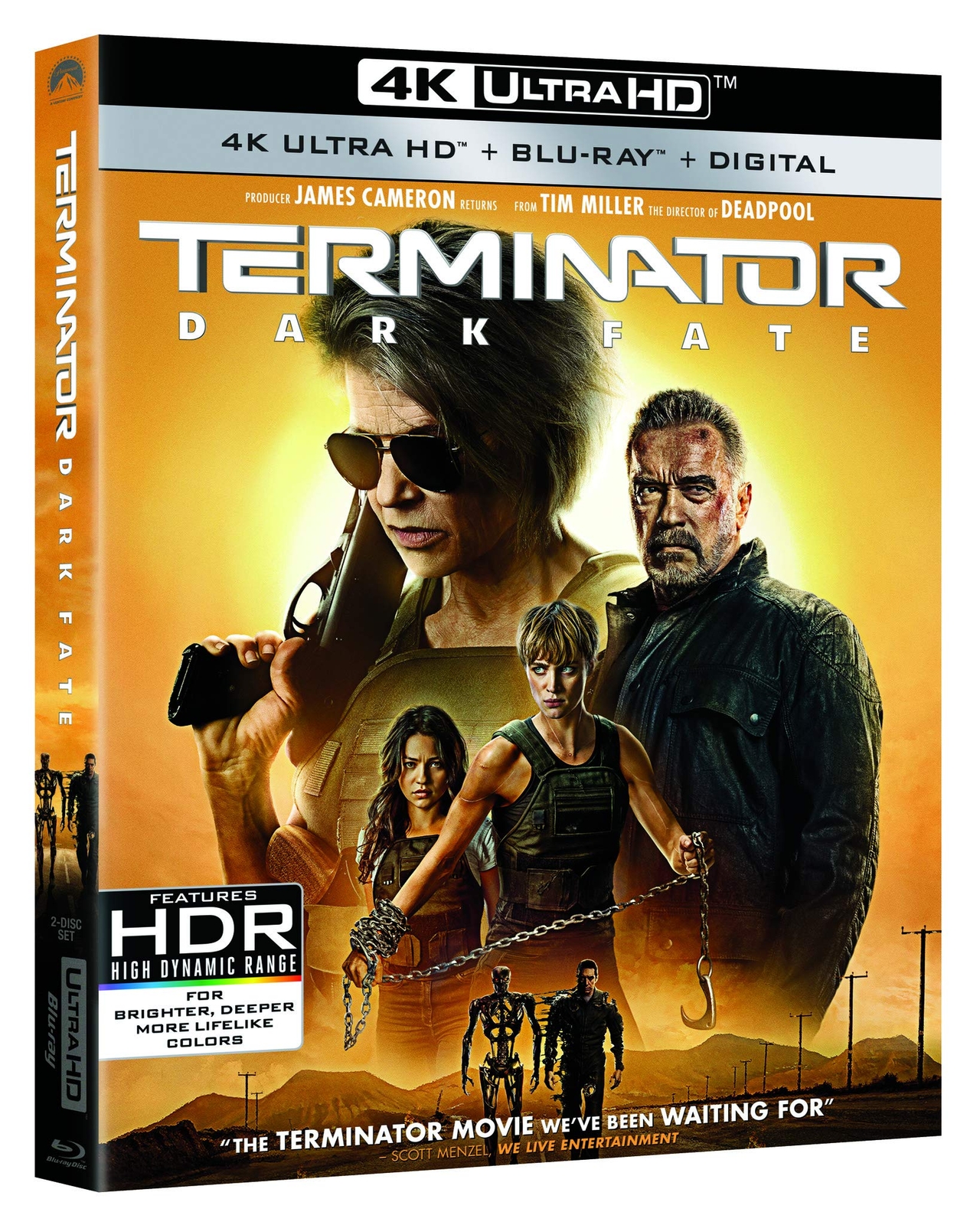 Terminator: Dark Fate (4K UHD + Blu-ray + Digital) (4K UHD Blu-ray) Brett Azar
