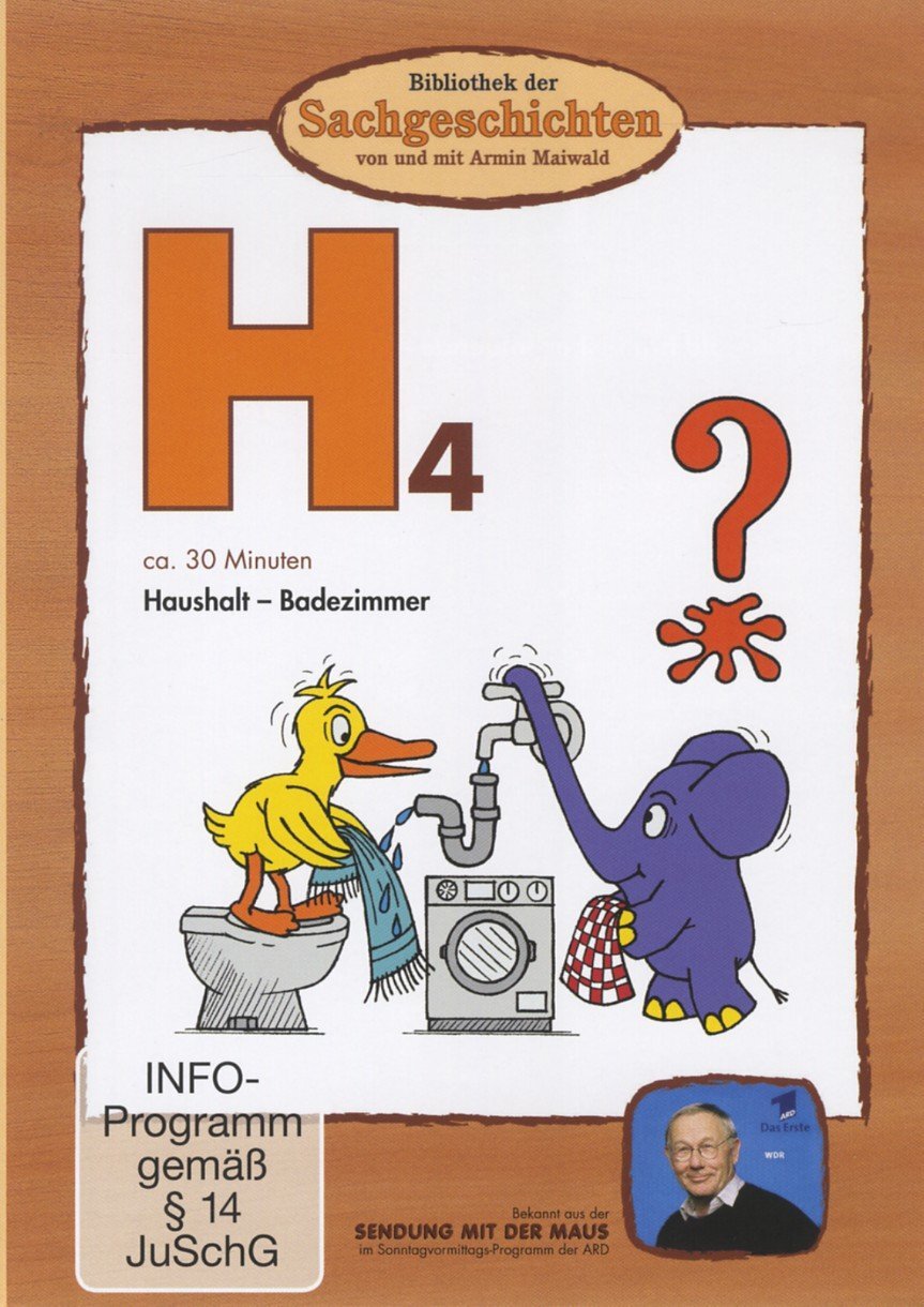 Bibliothek der Sachgeschichten - (G4) Haushalt - Badezimmer (DVD) Armin Maiwald