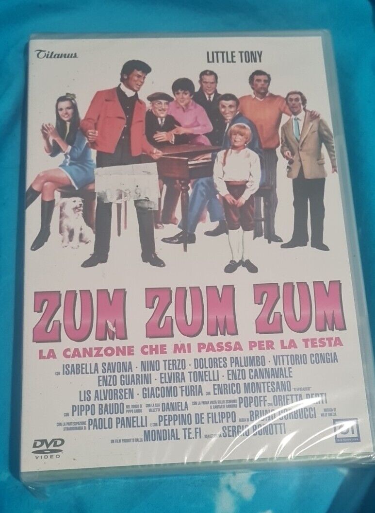 ZUM ZUM ZUM Little Tony Dvd Raro e NUOVO