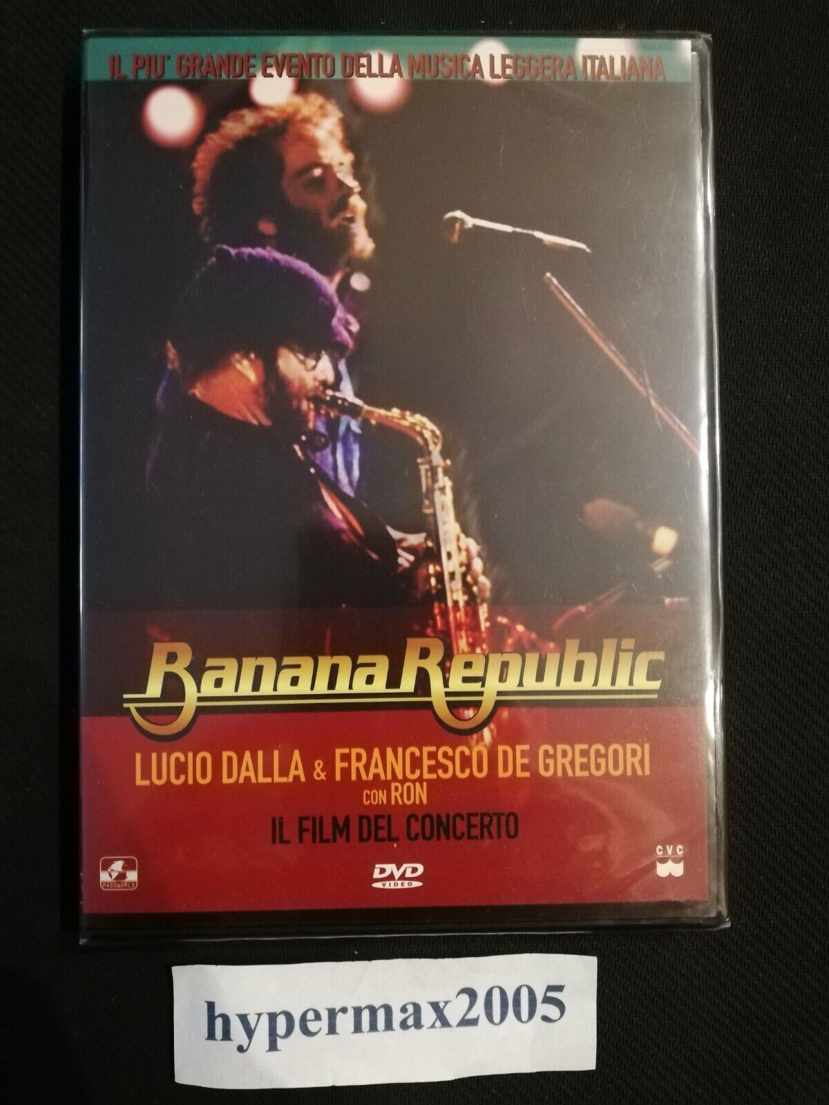 BANANA REPUBLIC - IL FILM DEL CONCERTO - DVD - NUOVO SIGILLATO