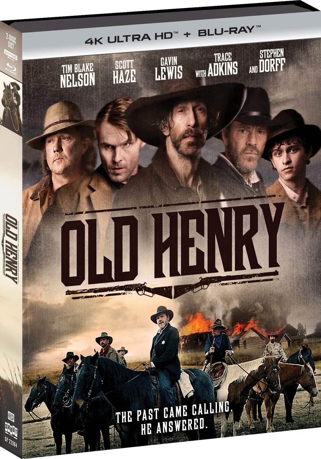 Old Henry - 4K Ultra HD + Blu-ray [4K UHD] (4K UHD Blu-ray) Tim Blake Nelson