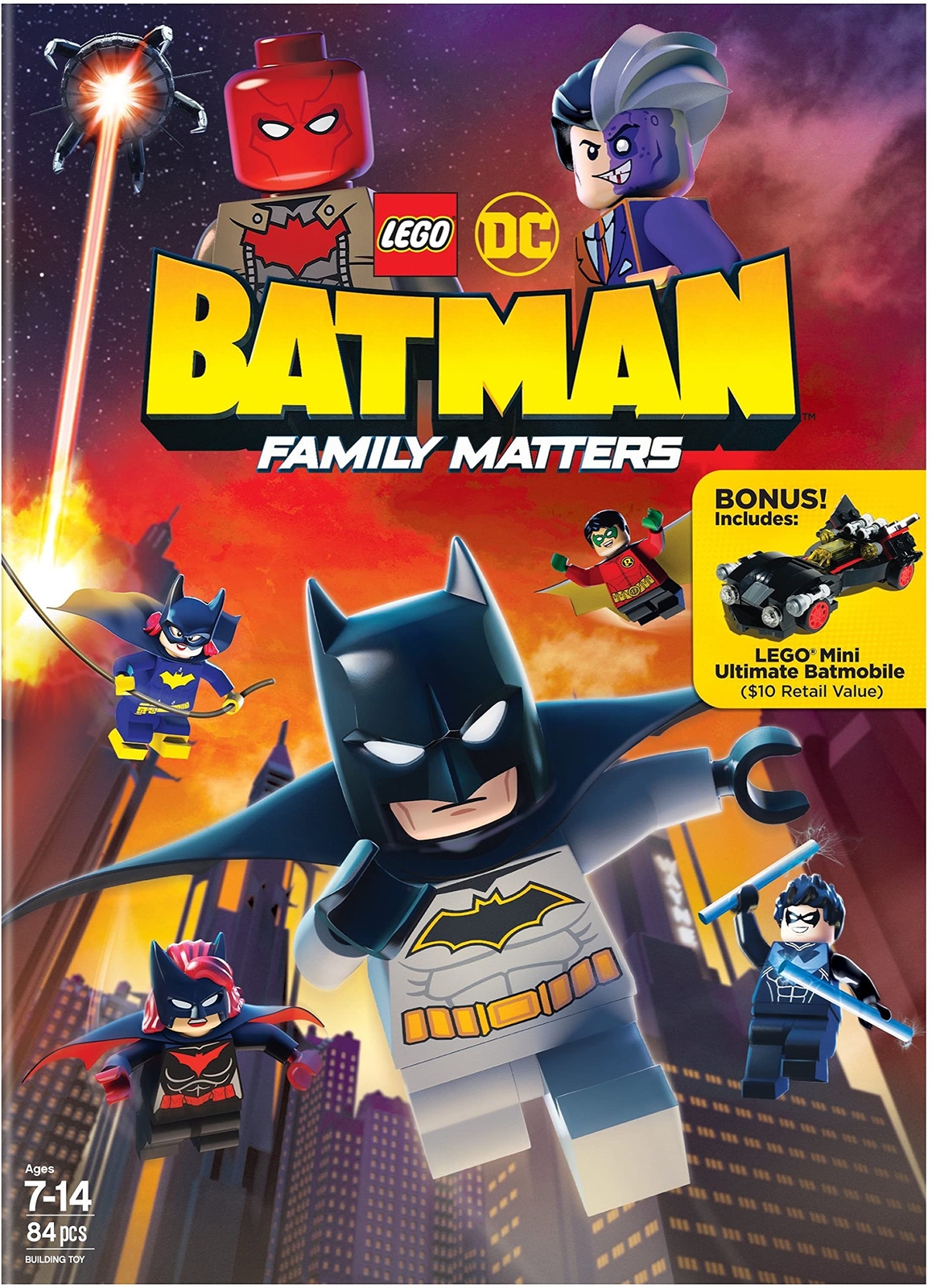 LEGO DC: Batman: Family Matters w/Prem (DVD)