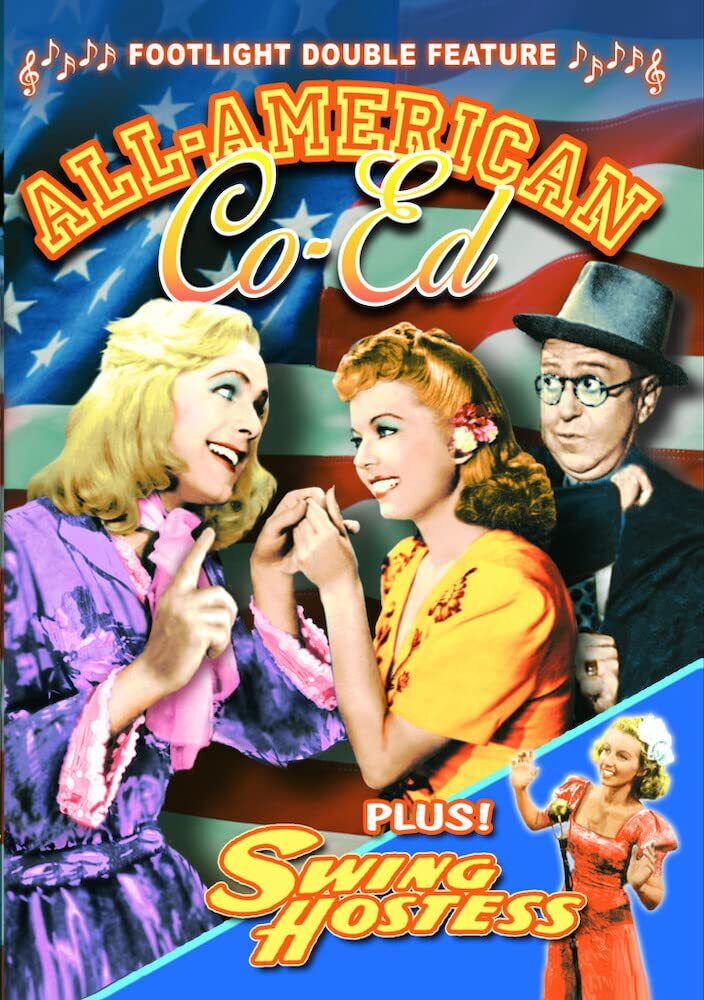 All-American Co-Ed (1941) / Swing Hostess (1944) (DVD) Alan Hale Jr. Iris Adrian