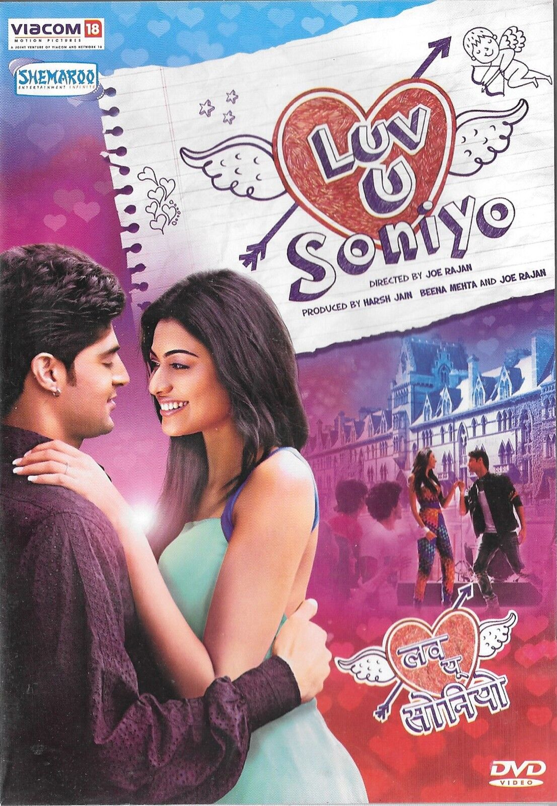 Luv U Soniyo - Tanuj Virwani - Neha Cerniera - Nuovo Punjabi Film DVD