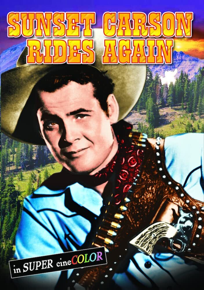 Sunset Carson Rides Again (DVD) Sunset Carson Al Terry Bob Curtis Pat Gleason
