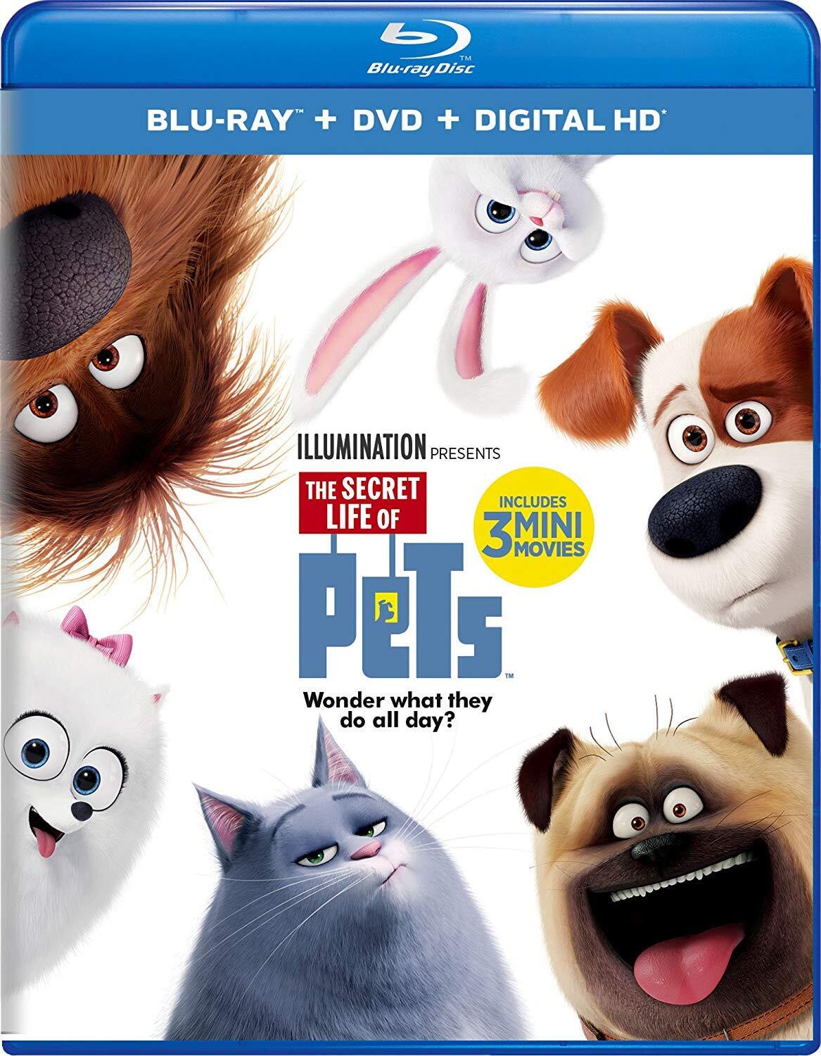 The Secret Life of Pets (Blu-ray) Louis C.K. Eric Stonestreet Kevin Hart