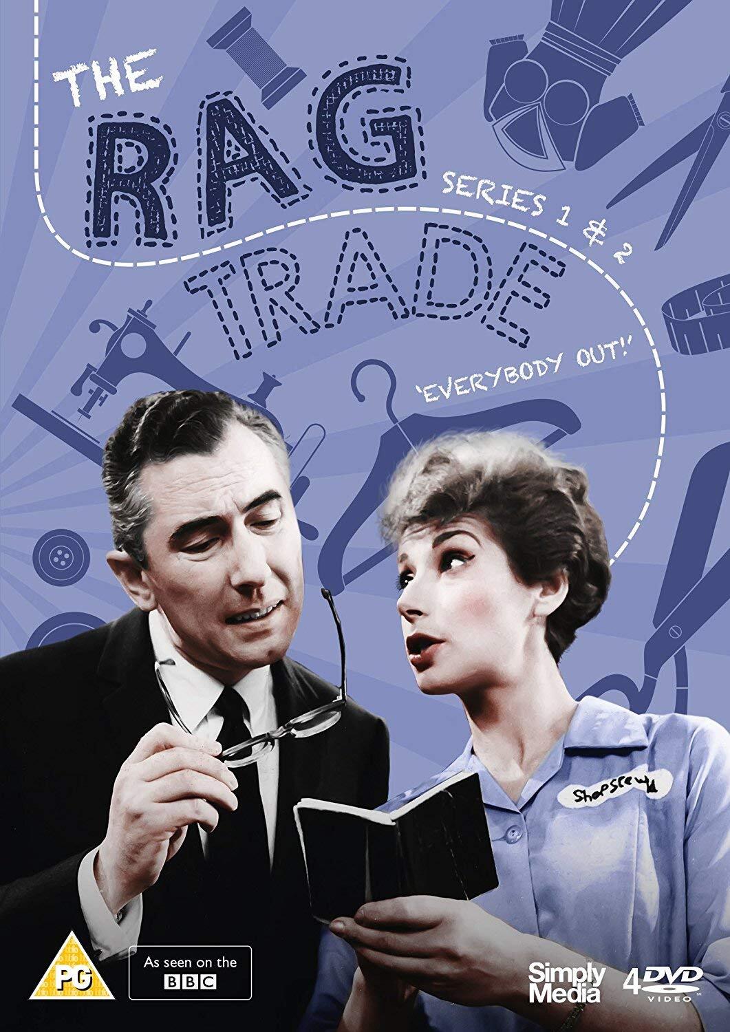 The Rag Trade Boxset - Series 1&2 (DVD) Peter Jones Reg Varney Esma Cannon
