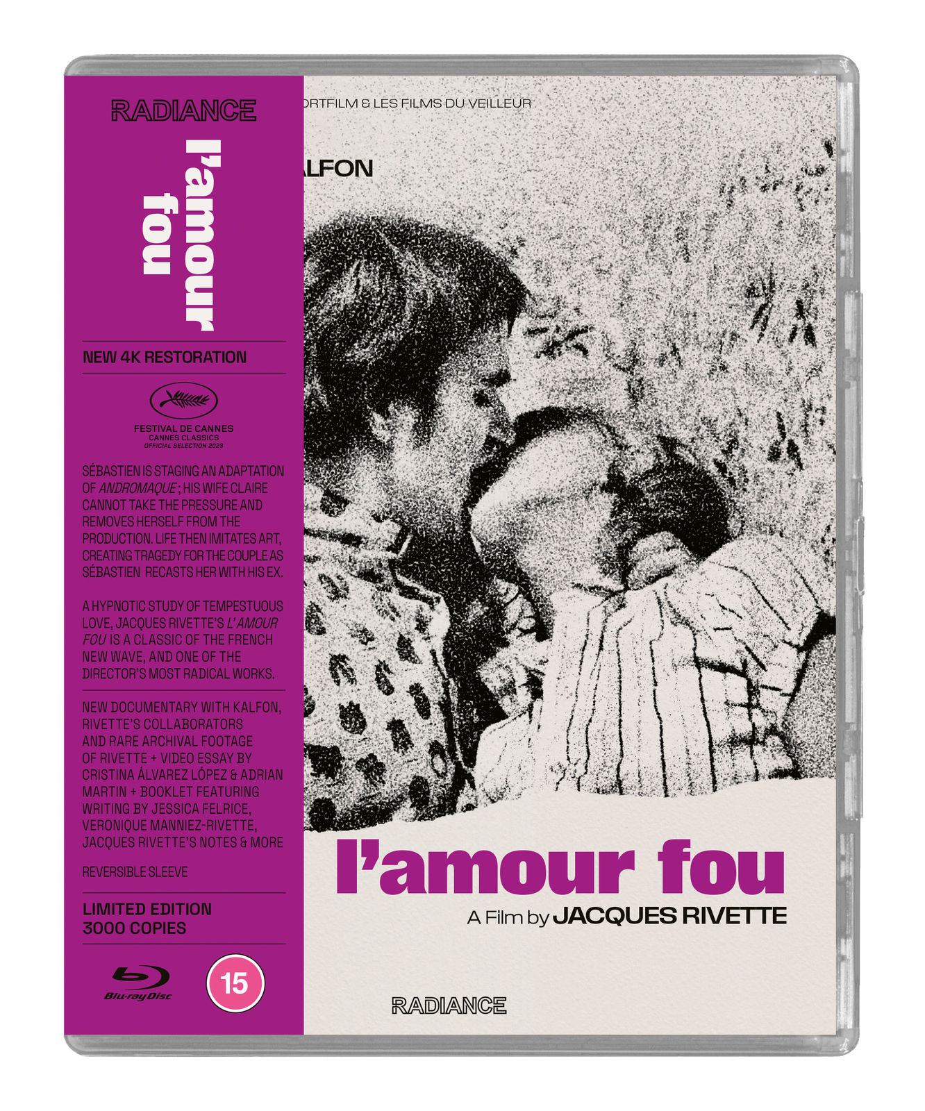 L'amour Fou (Blu-ray) Michèle Moretti Bulle Ogier Maddly Bamy Jean-Pierre Kalfon