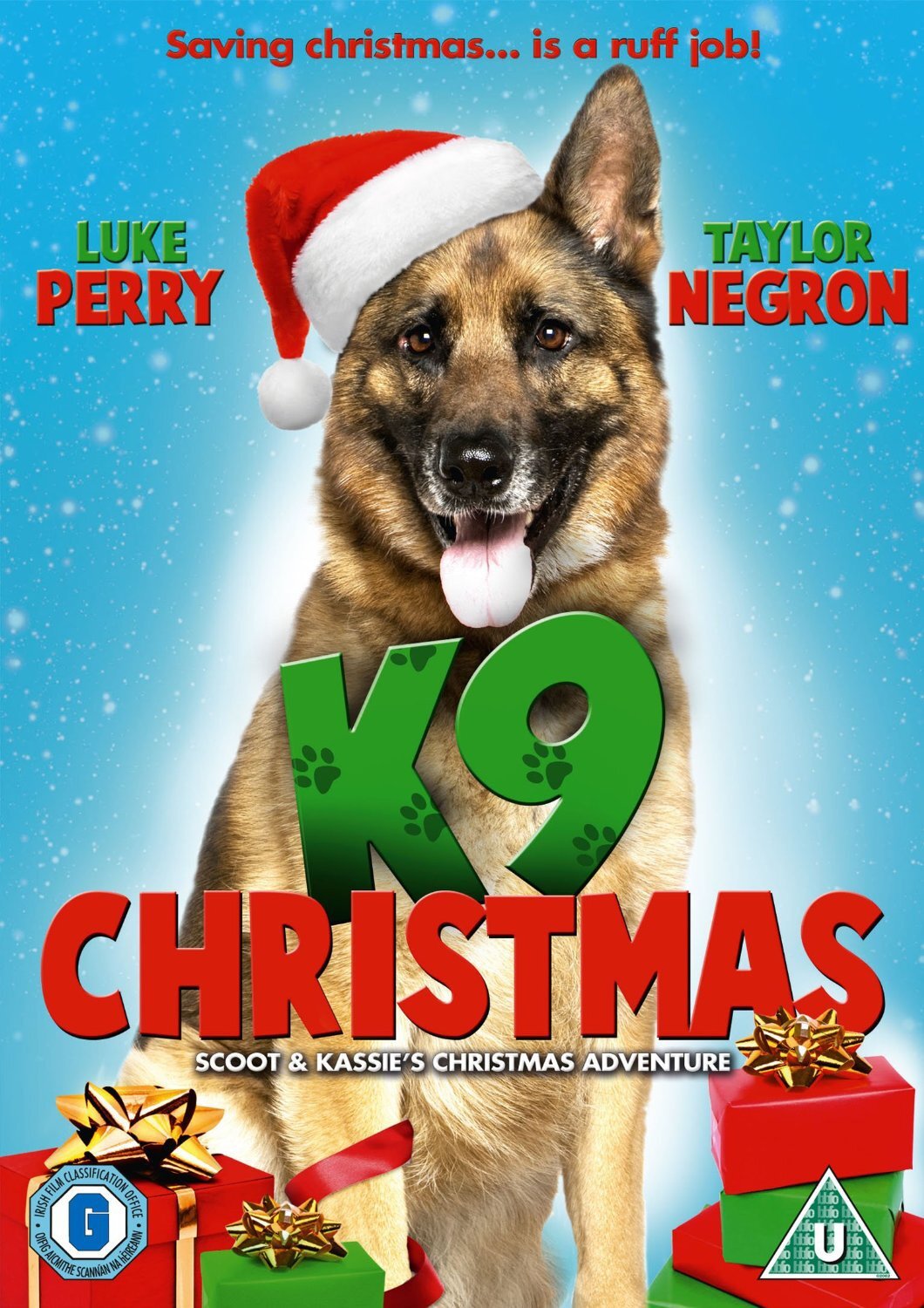 K9 Christmas  Scoot & Cassies Christmas Adventures (DVD) Luke Perry