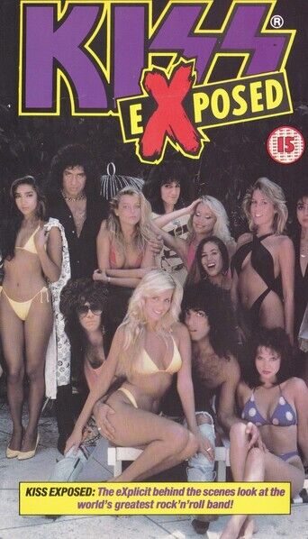 Kiss – Exposed - VHS, PAL,VIDEOCASSETTA