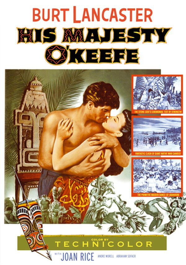 His majesty o' Keefe DVD (1954) - Burt Lancaster, Byron Haskin