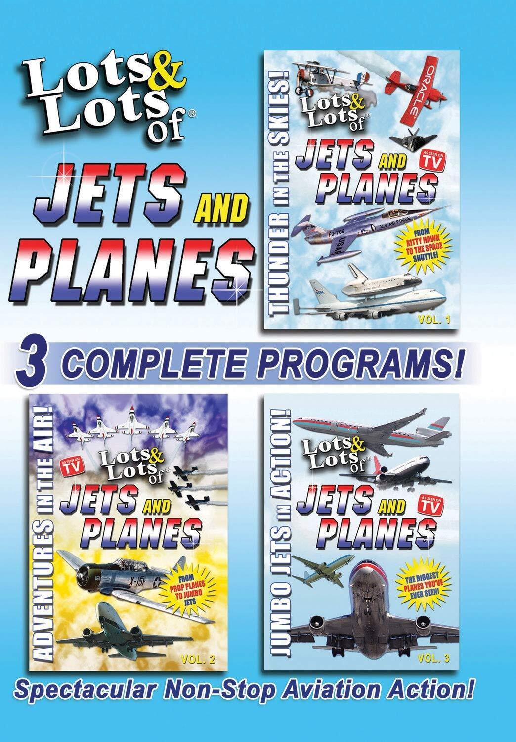 Lots & Lots of Jets and Planes 3 Disc Set (DVD)