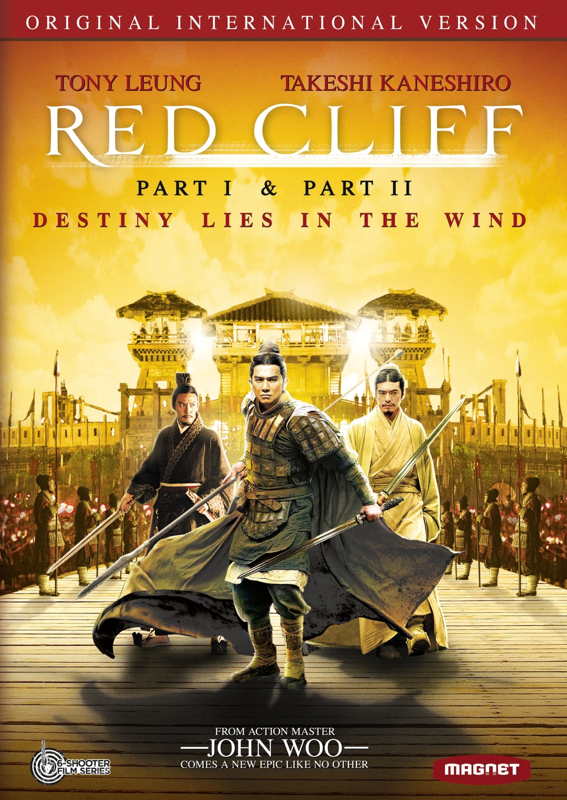 Red Cliff International Version - Part I & Part II (DVD) Tony Chiu-Wai Leung