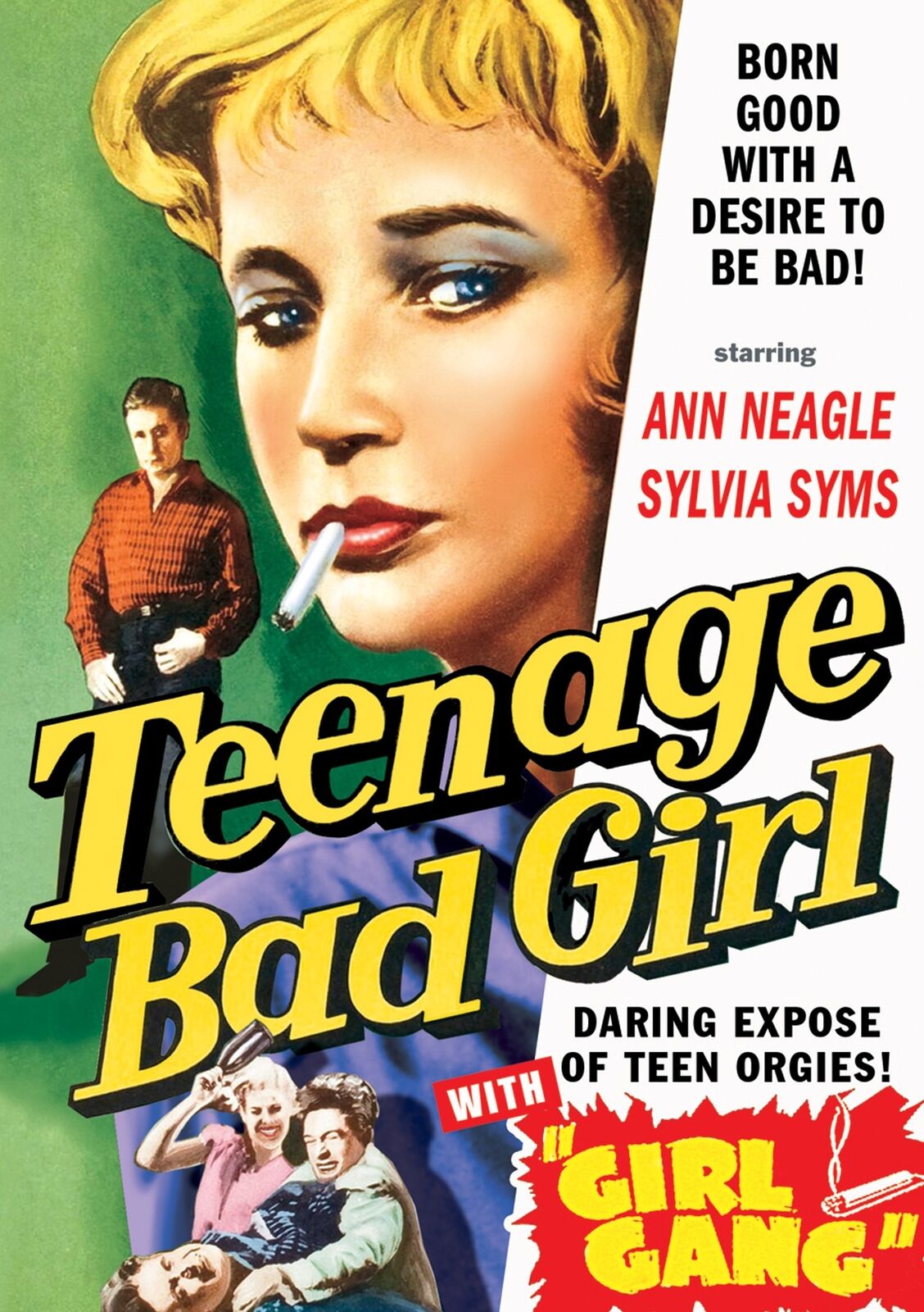 Teenage Bad Girl & Girl Gang (DVD) Joanne Arnold Anna Neagle Sylvia Syms