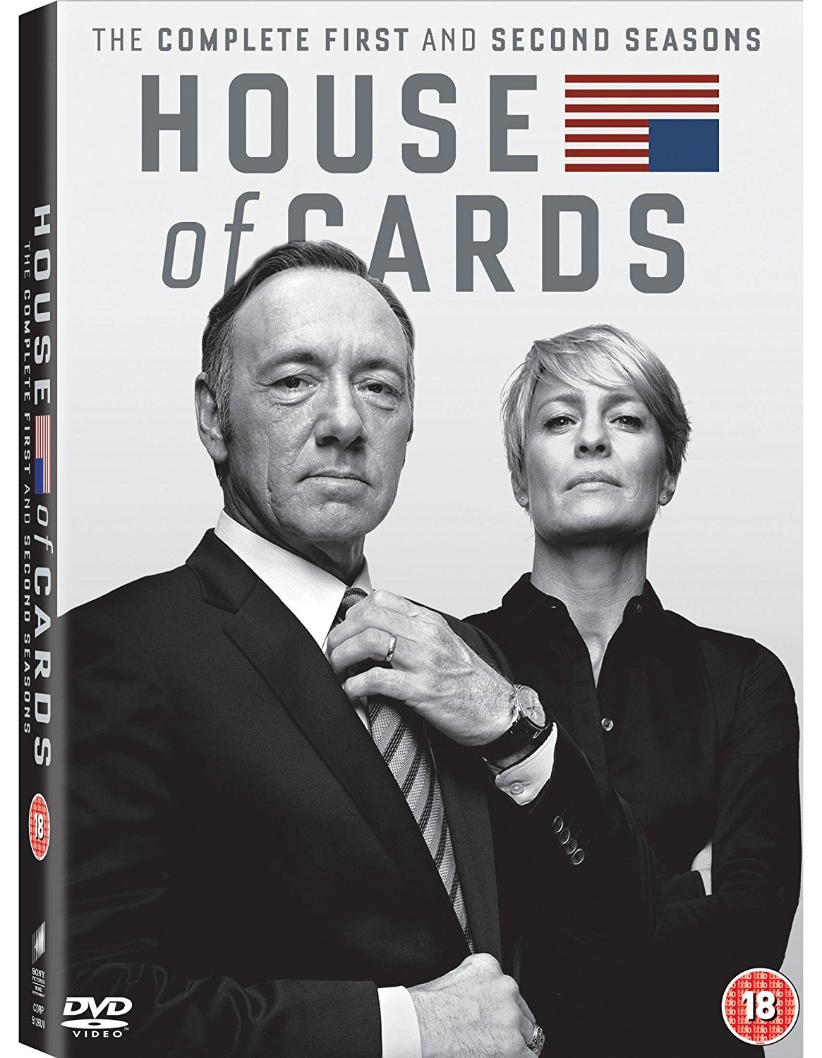 House of Cards - Season 1-2 (DVD) Kevin Spacey Robin Wright Kate Mara