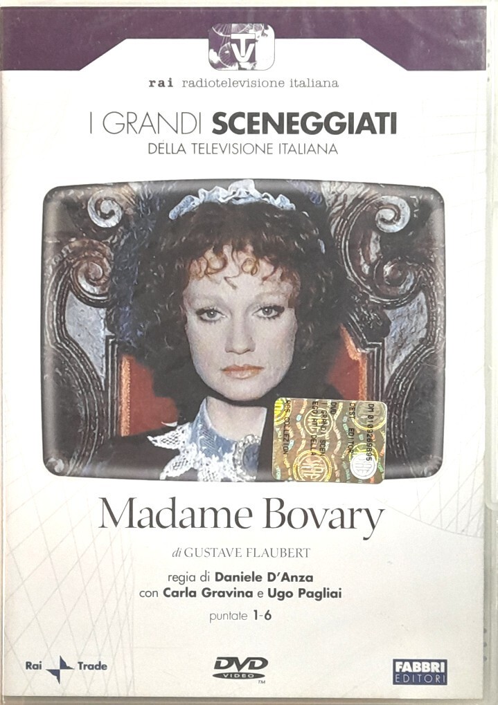 Dvd Madame Bovary (1978) 2 dischi episodi 1/6 sceneggiato RAI Nuovo editoriale