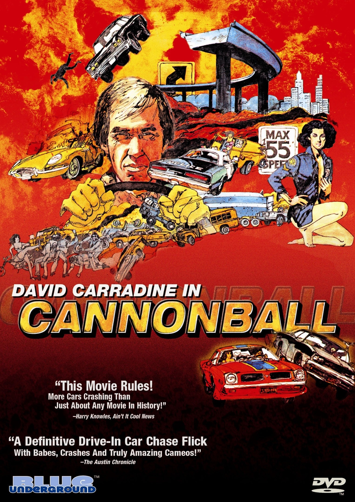 Cannonball (DVD) David Carradine Bill McKinney Veronica Hamel Gerrit Graham