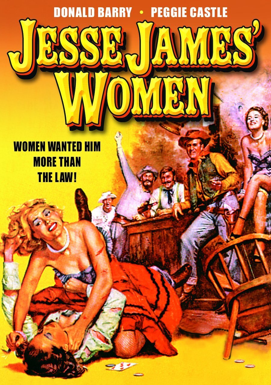 Jesse James' Women (DVD) Don 'Red' Barry Peggie Castle