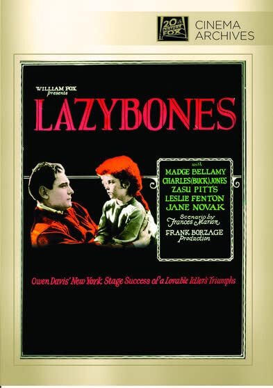 Lazybones (DVD) Jane Novak Leslie Fenton Madge Bellamy Zasu Pitts Buck Jones