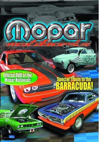 Mopar Madness (DVD) Barracuda Mopar Ray Vettle Jr. Rick Allison Chrystler Dodge