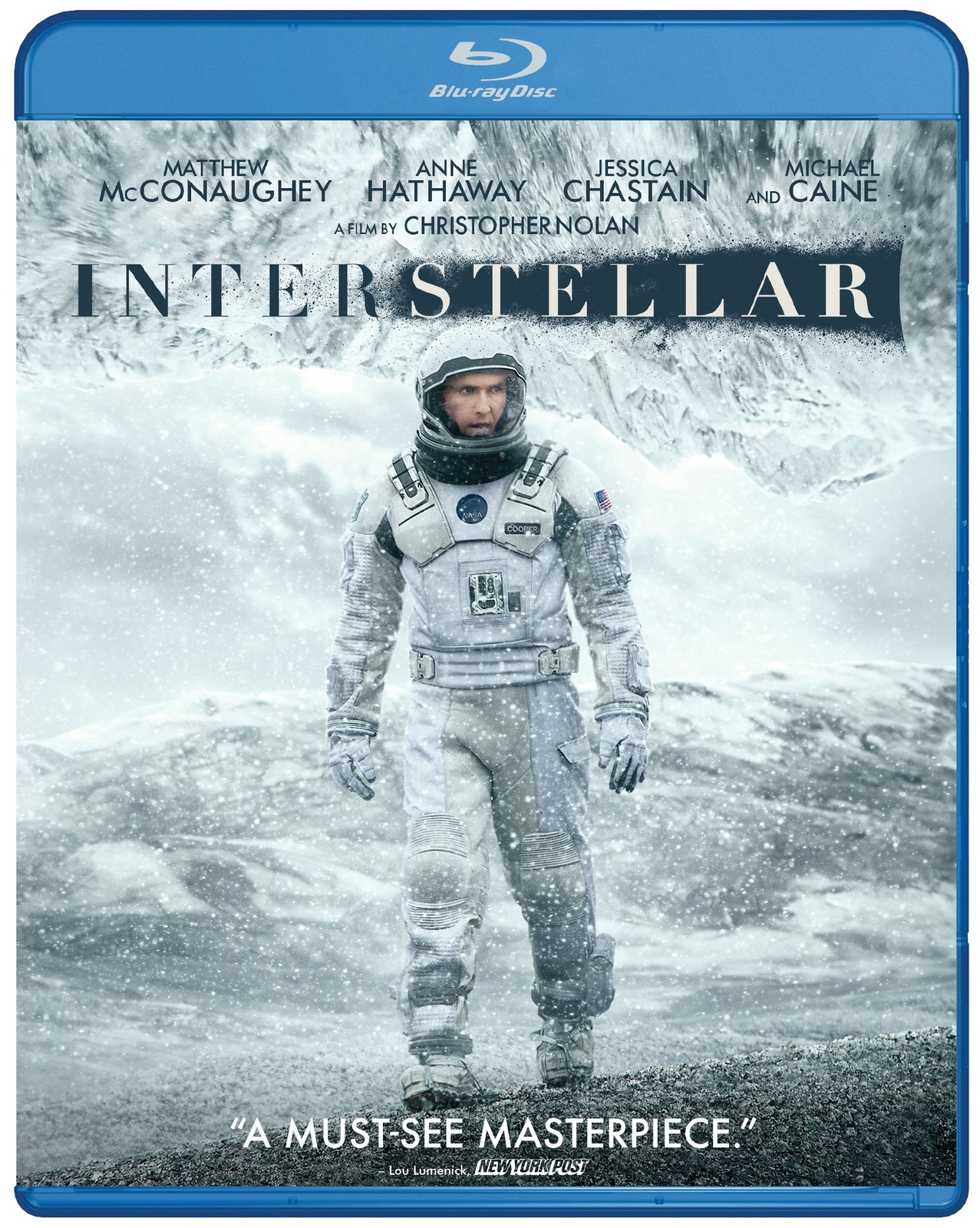 Interstellar (Blu-ray) McConaughey Matthew Hathaway Anne Caine Michael Chastain