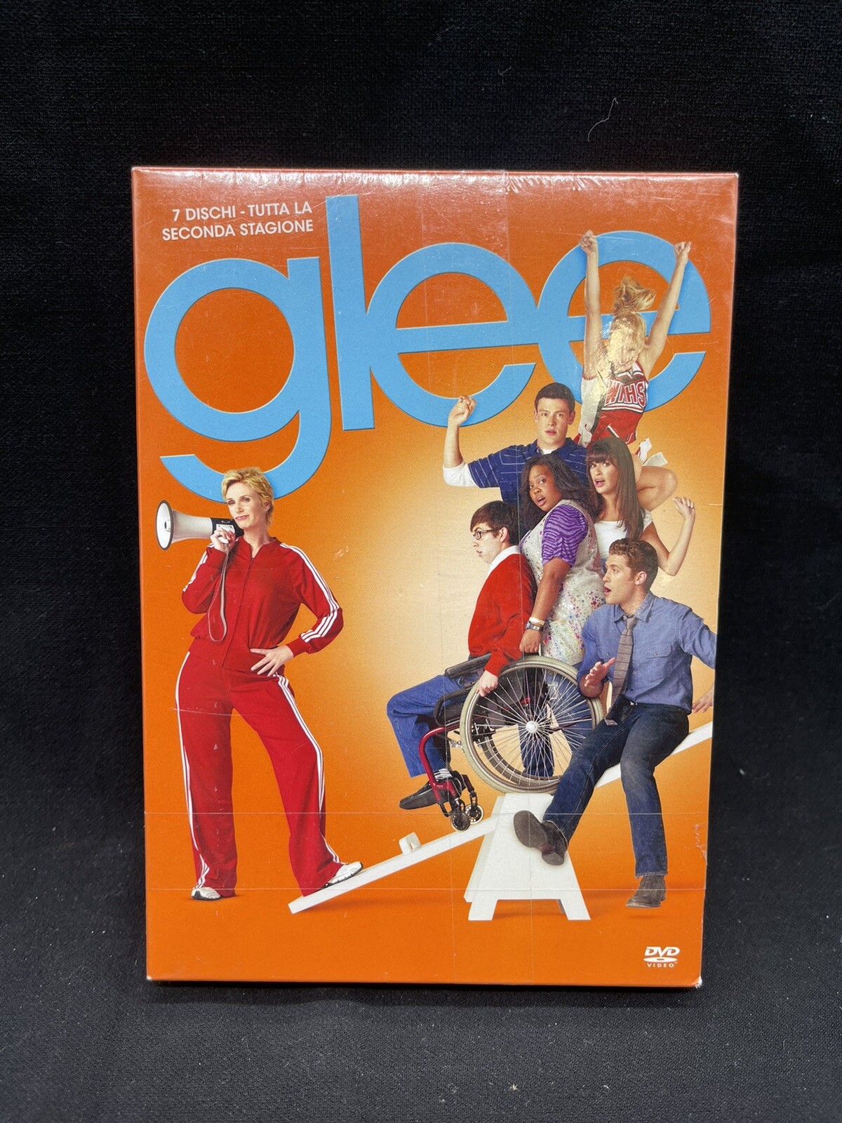 GLEE - 7 DVD - TUTTA LA SECONDA STAGIONE - RARO BOX VENDITA ITALIA - SIGILLATO