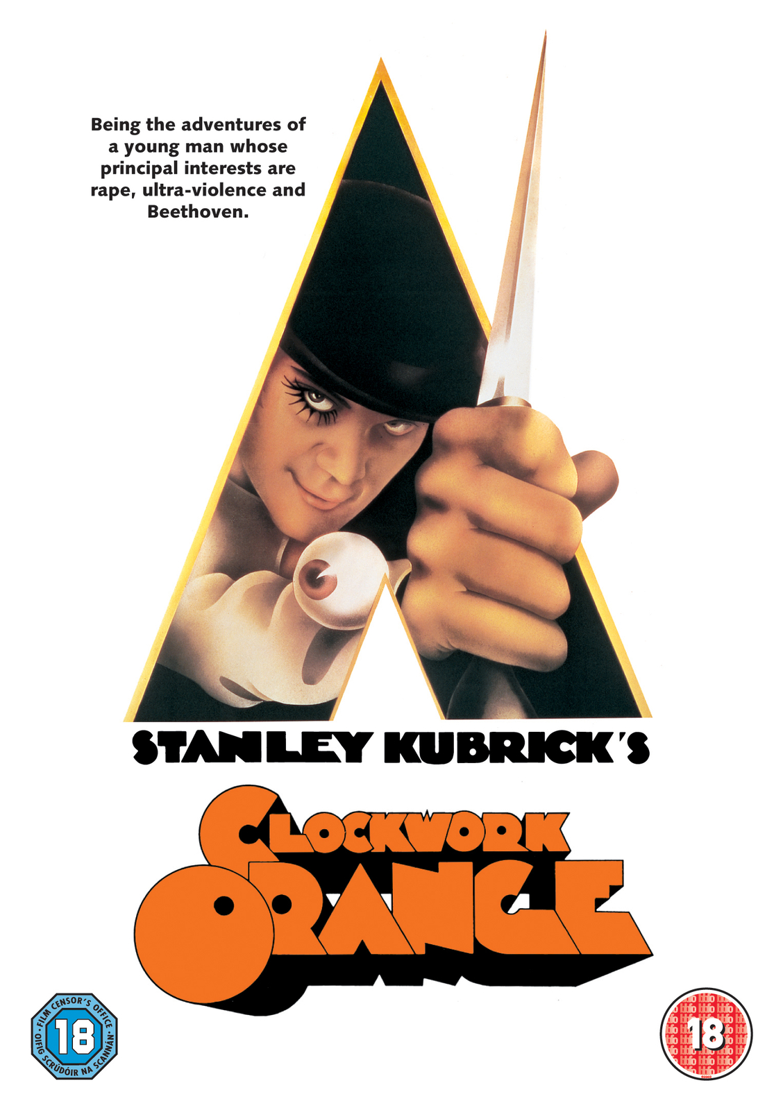 A Clockwork Orange (DVD) Adrienne Corri Carl Duering John Clive Malcolm McDowell