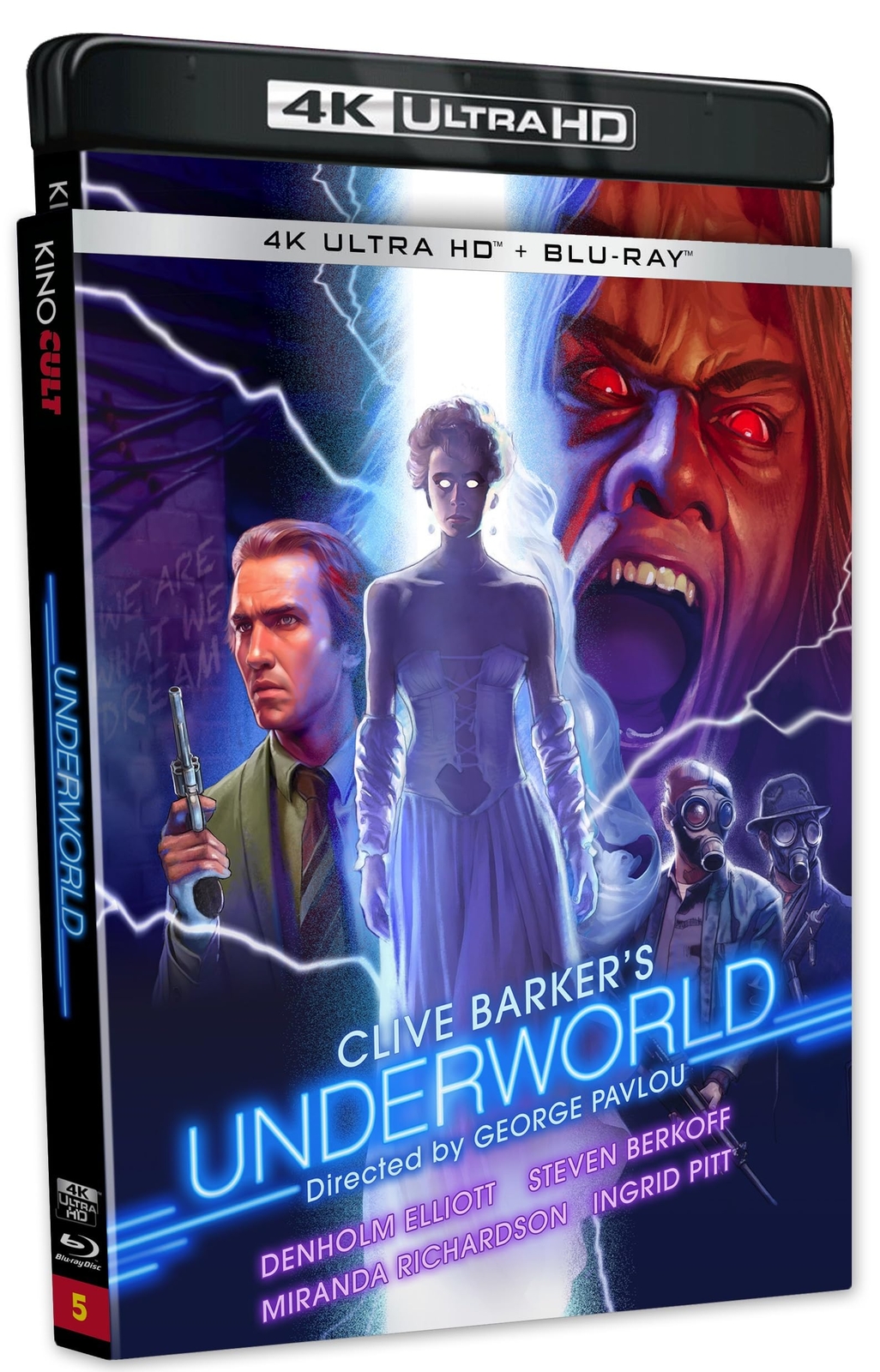 Underworld (4KUHD) aka Transmutations (Kino Cult #5) (4K UHD Blu-ray)