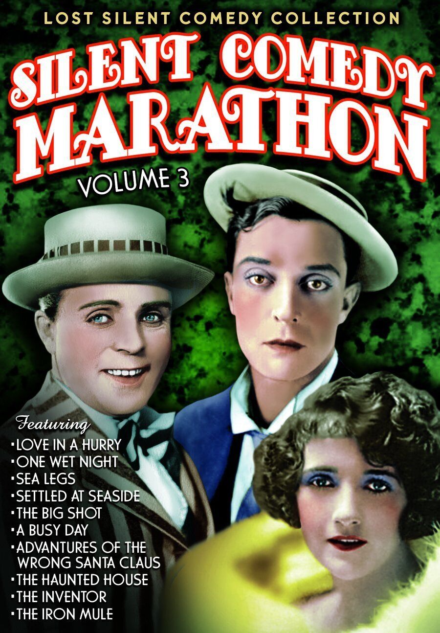 Silent Comedy Marathon, Volume 3 (Silent) (DVD) Billy Bevan Buster Keaton