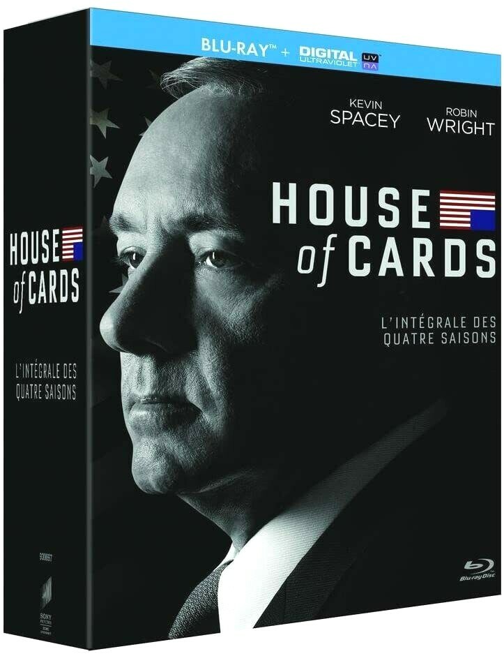 House Of Cards - Integrale Stagioni 1-2-3-4 - Blu-Ray + Copia Digitale - Nuova