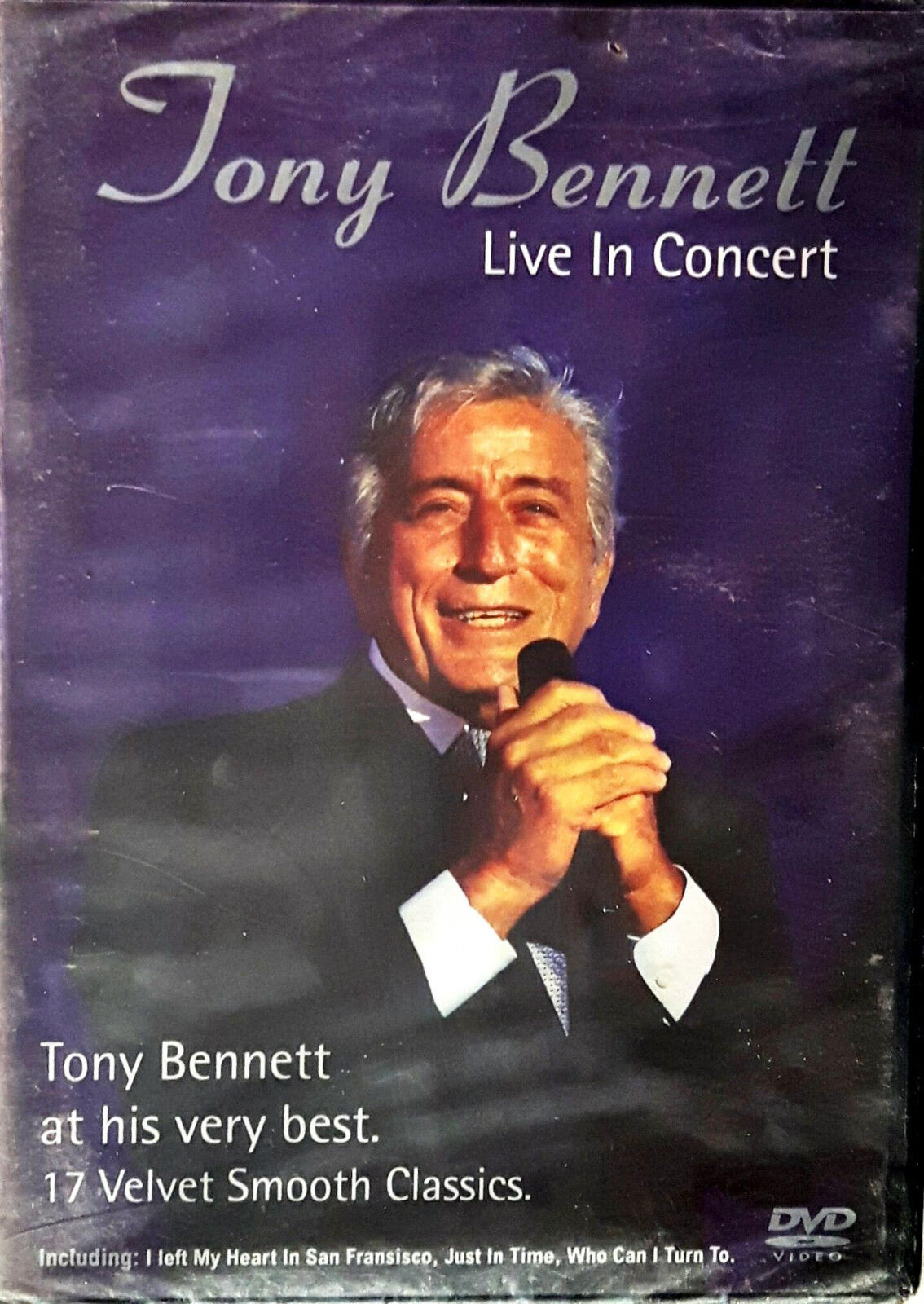Tony Bennett – Live In Concert  DVD SIGILLATO SEALED WHE 1050