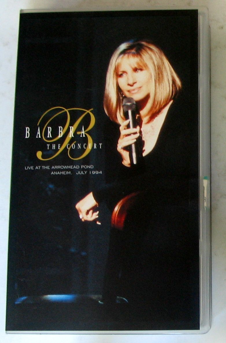 BARBRA STREISAND - THE CONCERT - VHS Nuova Unplayed