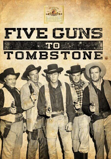 Five Guns To Tombstone (DVD) Walter Coy Della Sharman James Brown John Wilder