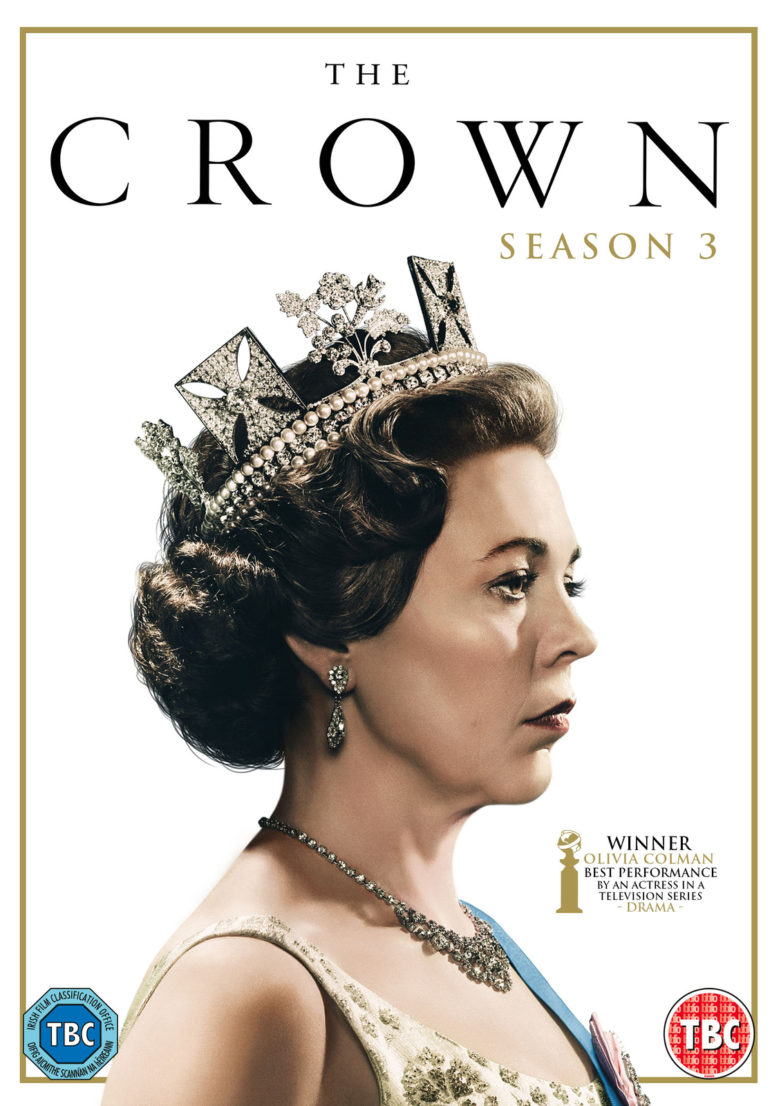 The Crown: Season Three (DVD) Olivia Colman Clancy Brown Jane Lapotaire