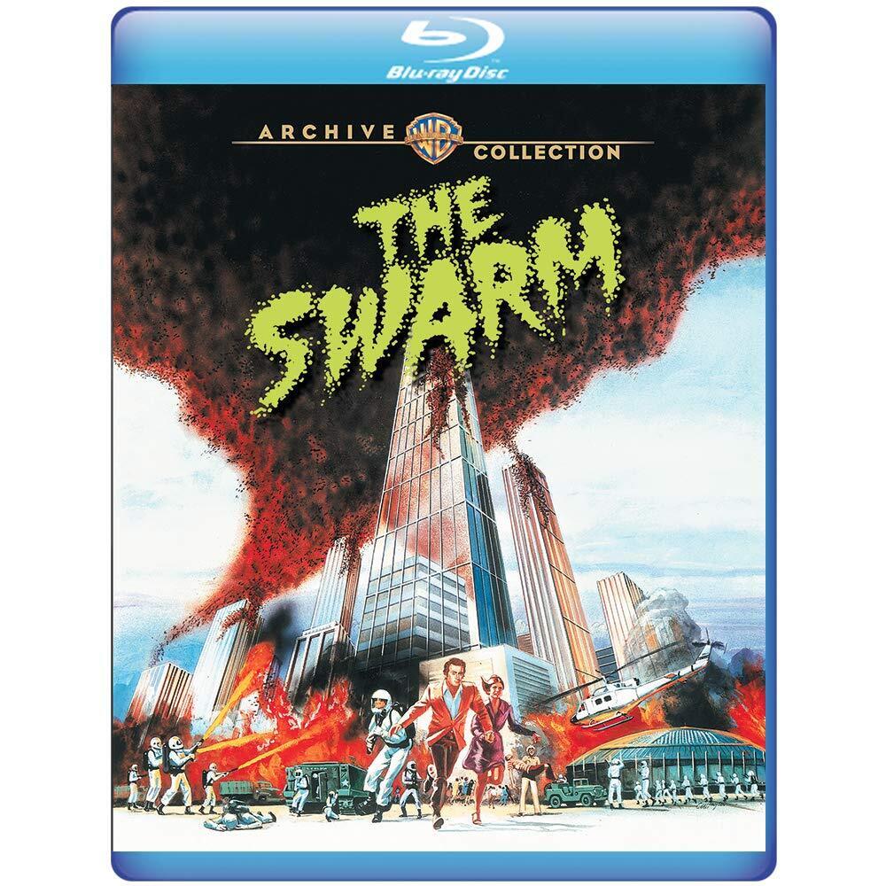 The Swarm (Blu-ray) Michael Caine Olivia de Havilland Patty Duke Richard Widmark