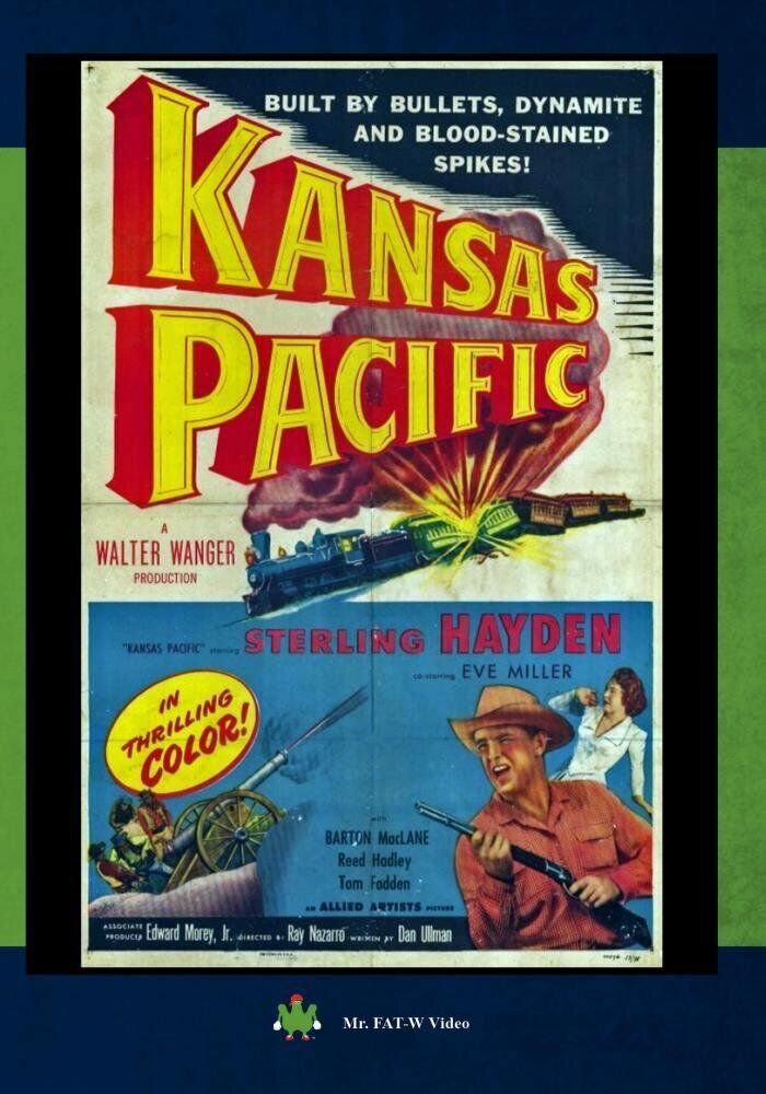 Kansas Pacific (DVD) Barton MacLane Clayton Moore Douglas Fowley Robert Keys