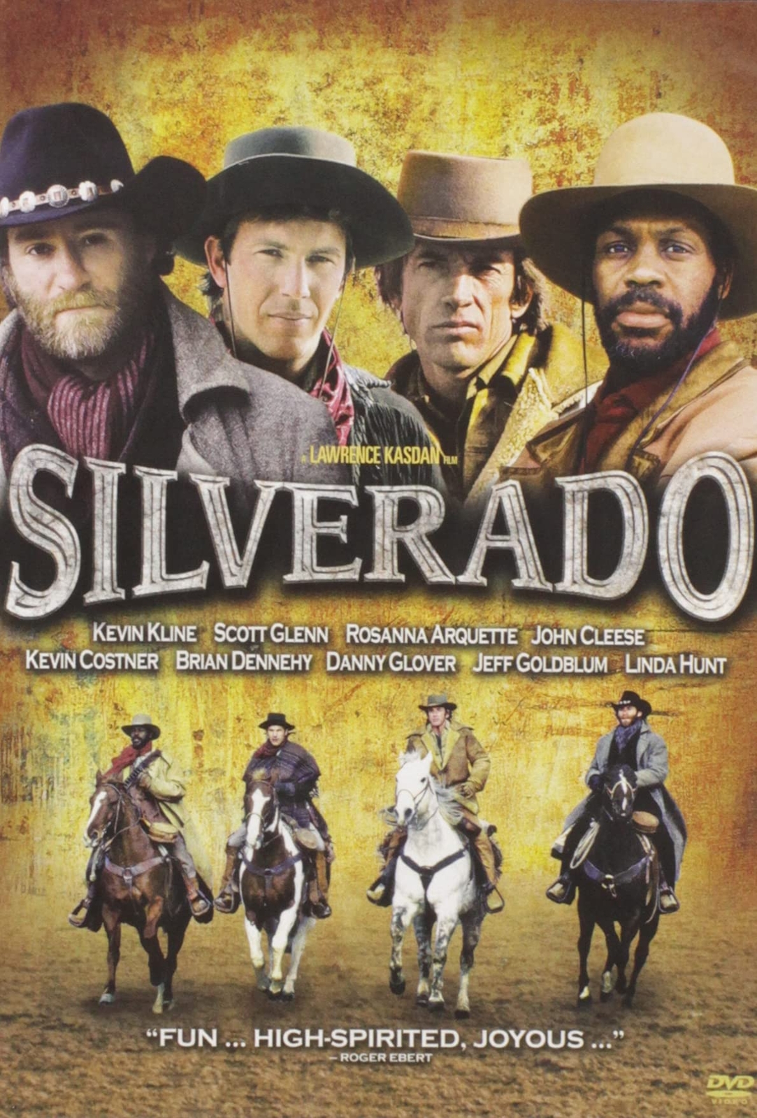 Silverado (DVD) Kevin Kline Scott Glenn Rosanna Arquette Kevin Costner