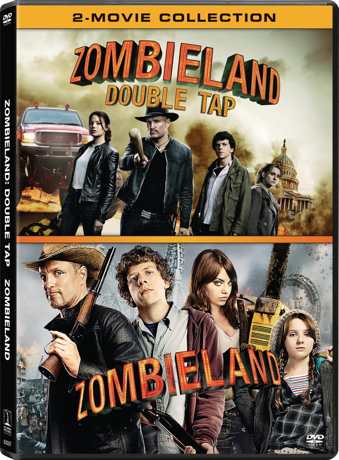 Zombieland 2009 Zombieland 2: Double Tap - Set (DVD) Woody Harrelson Emma Stone