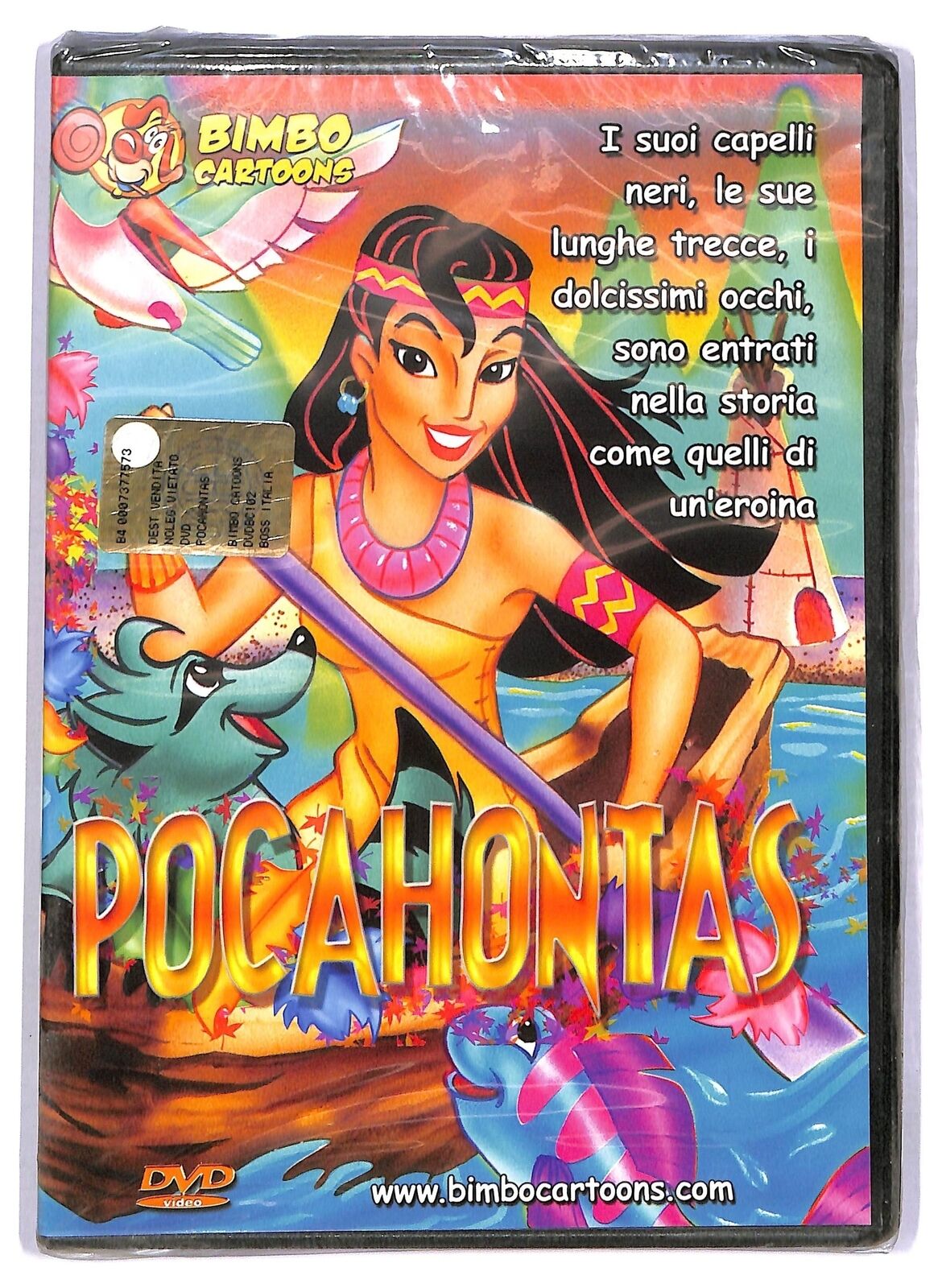 EBOND Bimbo cartoons - Pocahontas EDITORIALE DVD D779114