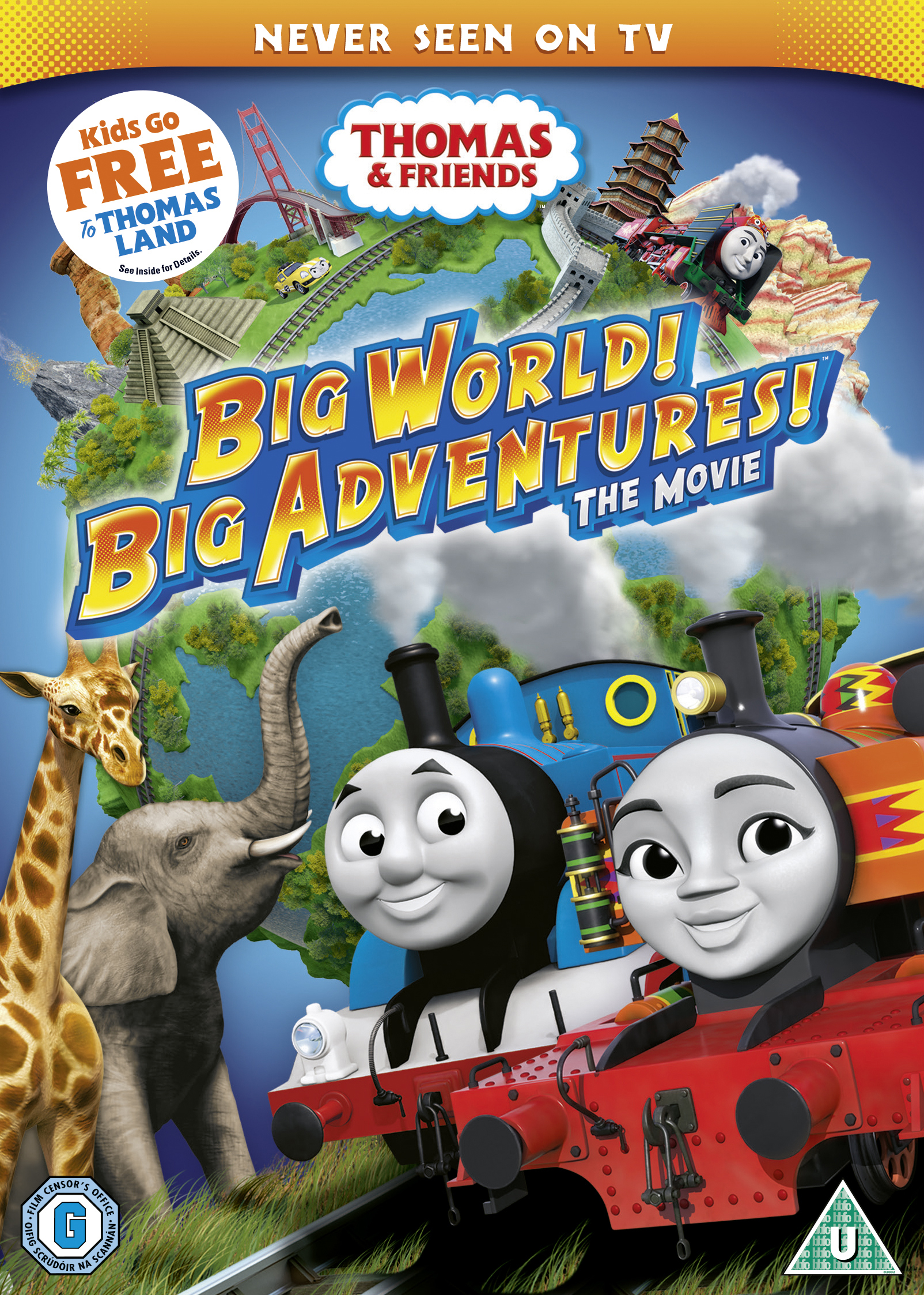 Thomas & Friends: Big World! Big Adventures! The Movie (DVD) John Hasler