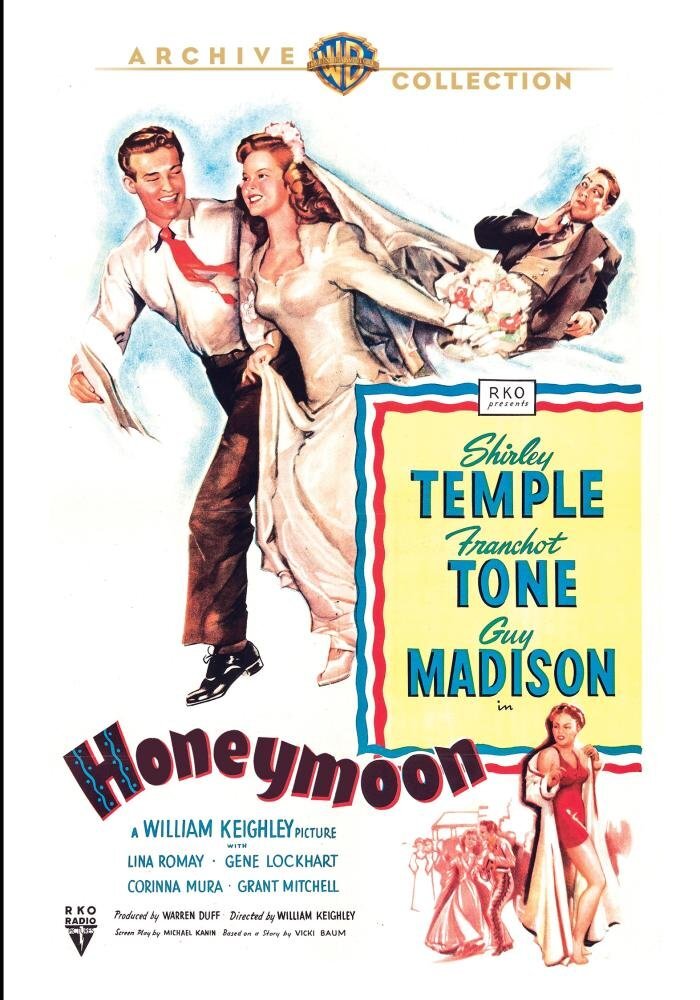 Honeymoon (DVD) Guy Madison Lina Romay Shirley Temple Corinna Mura Franchot Tone